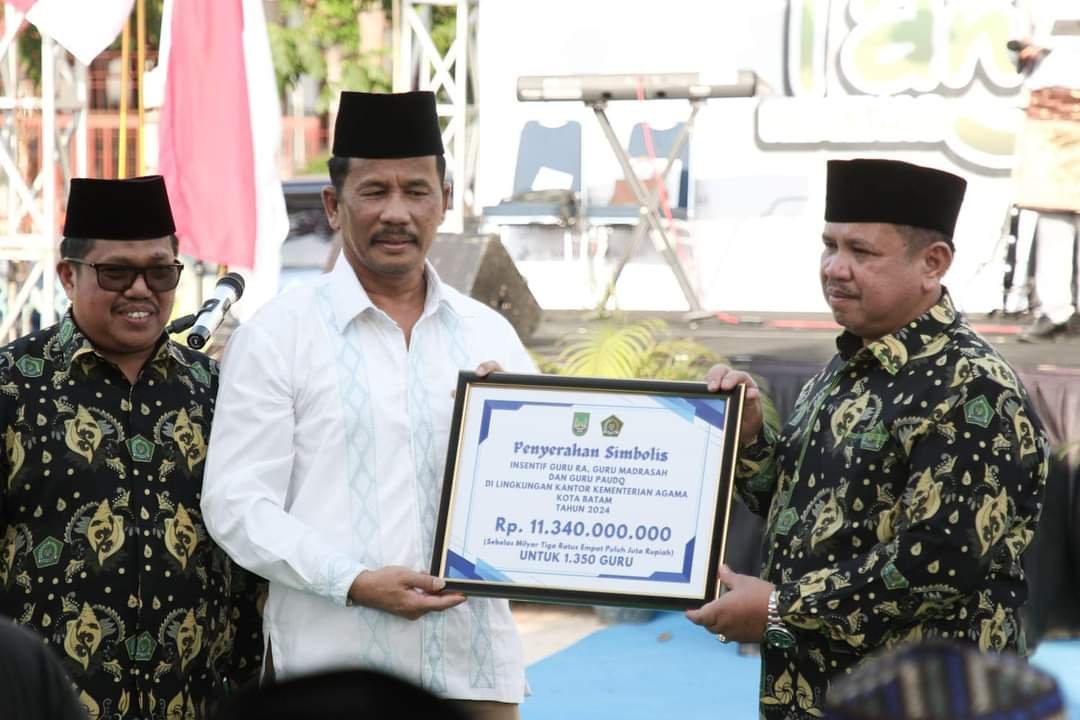 Buka Tanjak Kemenag Expo 2024, Wali Kota Rudi : Bangkitkan Ekonomi Batam
