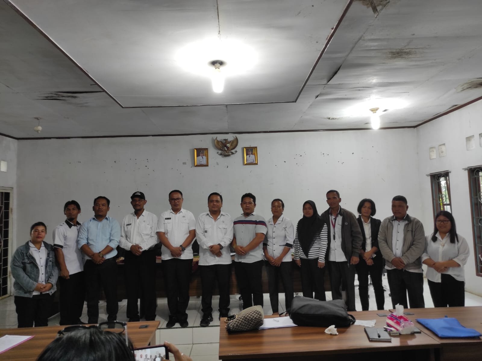 Polemik Kades dengan 8 Perangkat Desa Kuta Tengah Dairi, Berakhir Damai