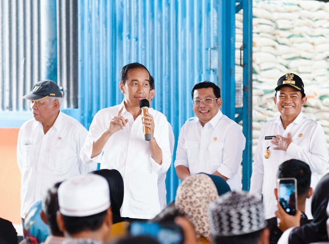 Presiden Jokowi Sebut Urus Beras untuk 270Juta Warga Sangat Sulit
