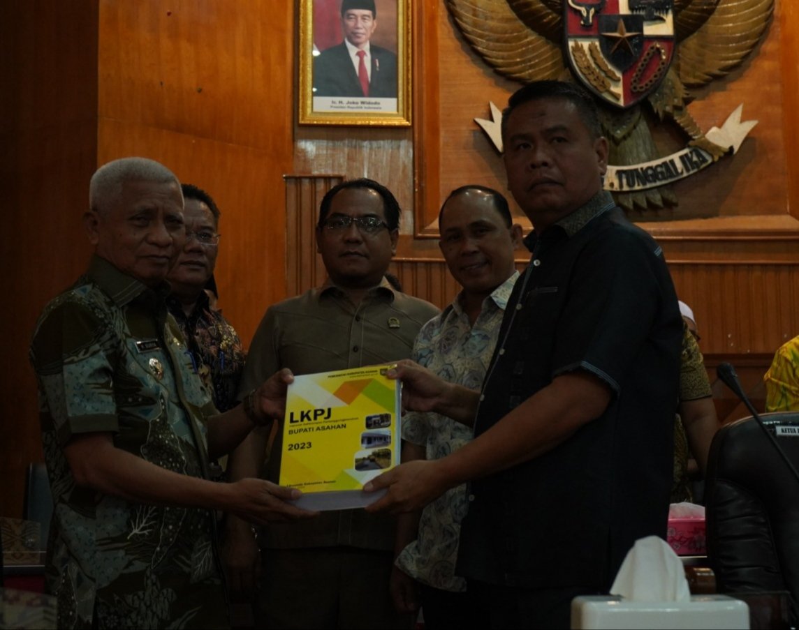 Bupati Asahan Sampaikan LKPJ Anggaran 2023