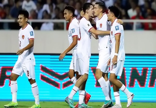 Indonesia Bantai Vietnam di Hanoi