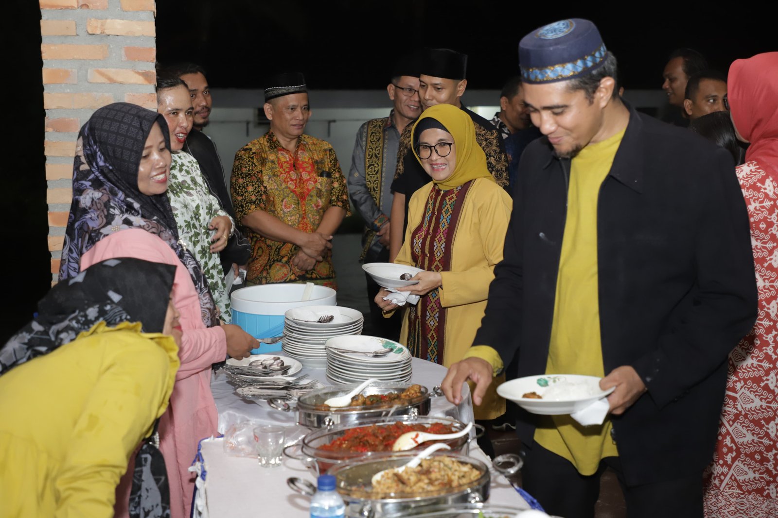 Buka Puasa Bersama Pimpinan OPD Pemko Pematangsiantar digelar di Rumah Dinas Wali Kota