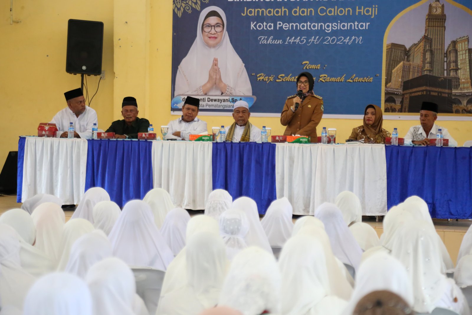 Wali Kota Buka Bimbingan Manasik Jamaah Calon Haji Kota Pematangsiantar Tahun 1445 H/2024 M