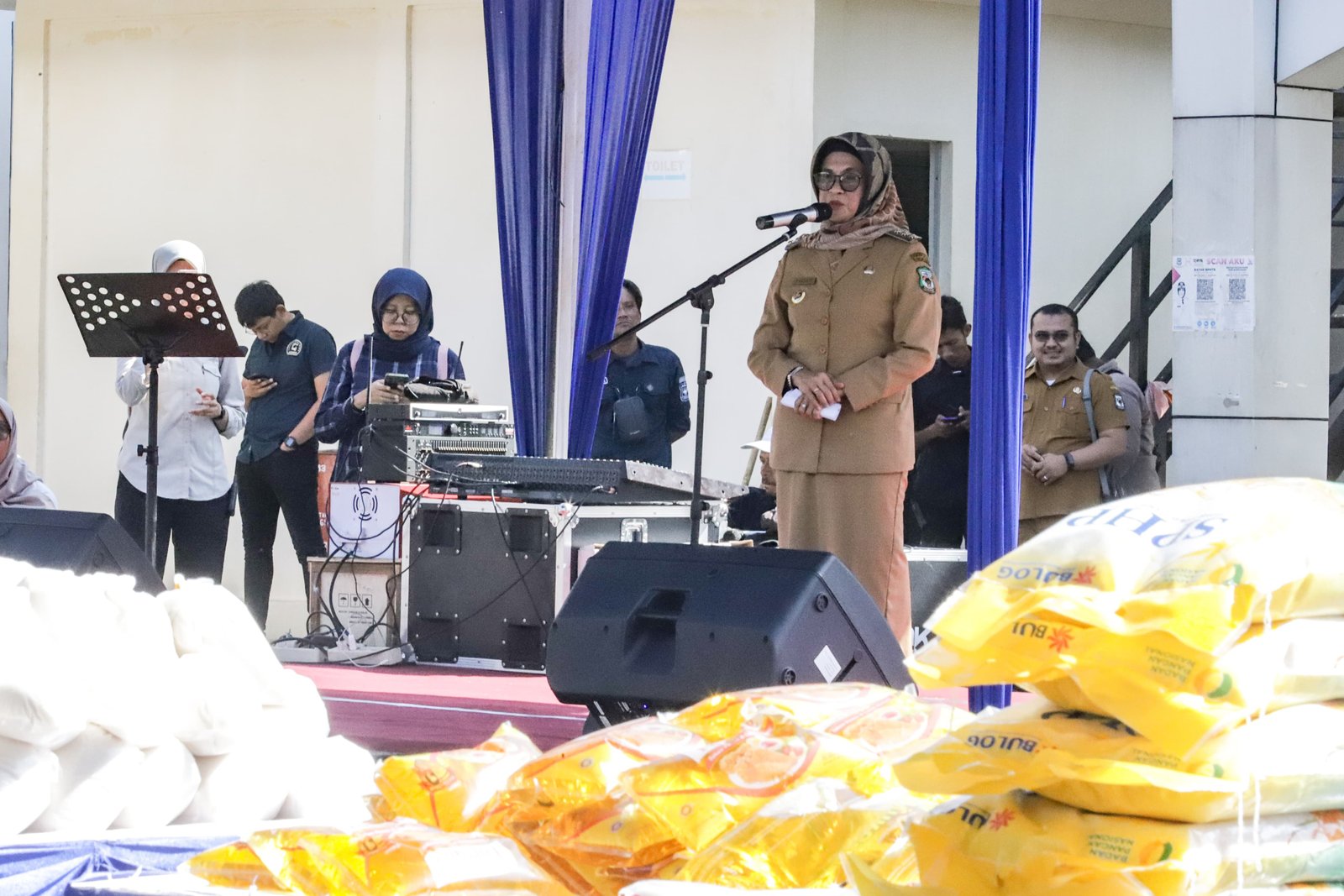 Pemko Pematangsianțar Buka Pasar Murah Menjelang Hari Raya Idul Fitri 1445 H