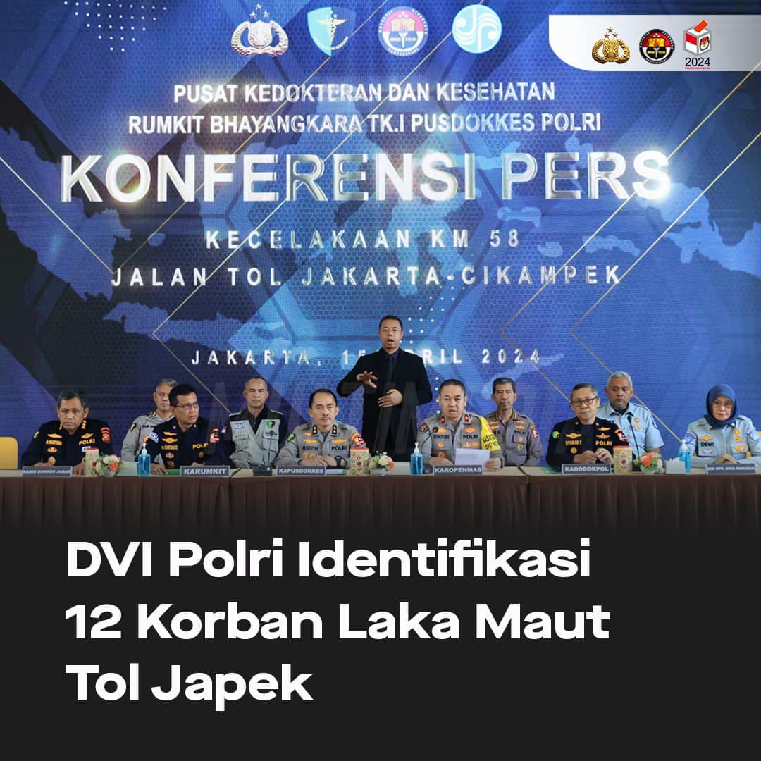 Berikut Identitas 12 Korban Laka Maut Tol Japek