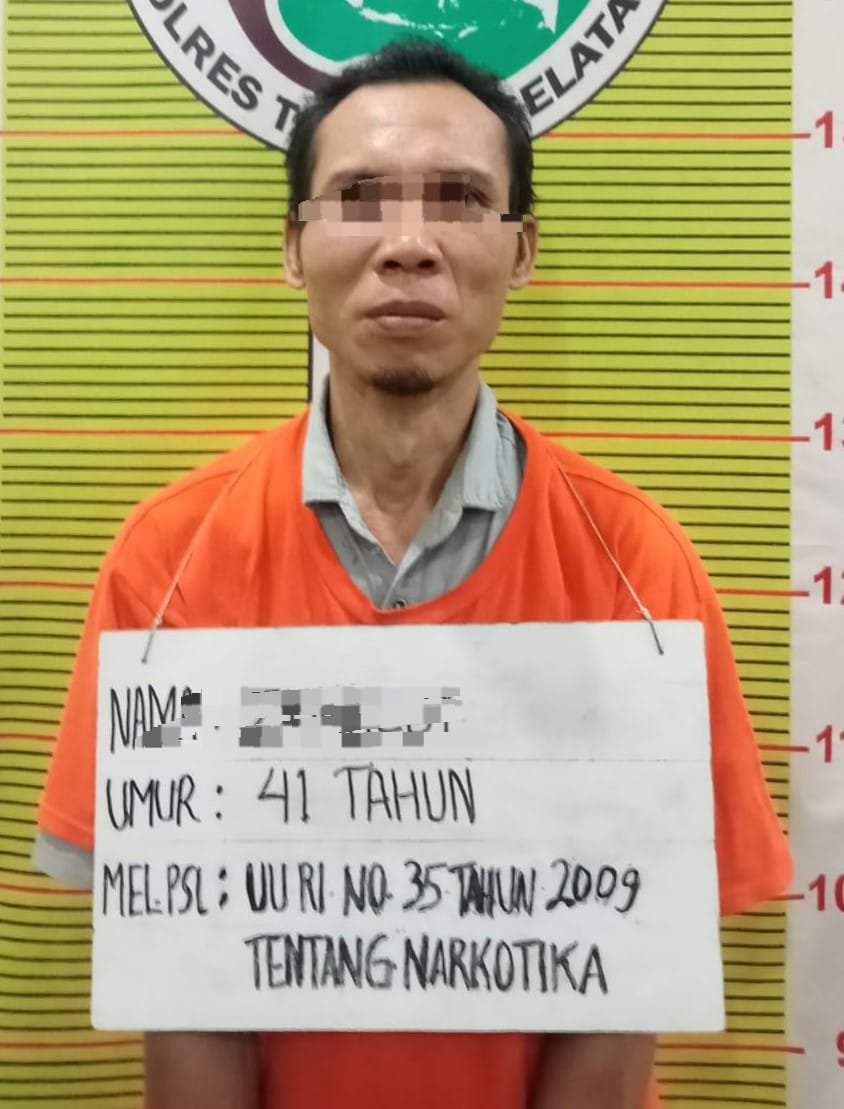 Nekat Beli Sabu, Pria Warga P.Sidimpuan Dibekuk Polisi di Sayur Matinggi Tapsel