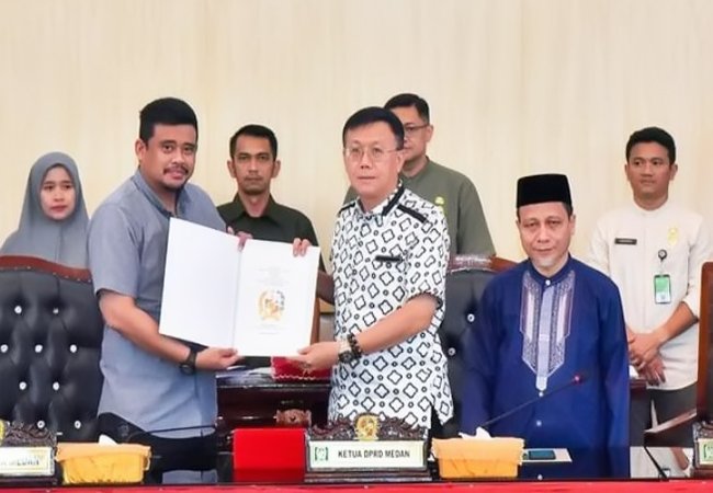 DPRD Medan Sampaikan Rekomendasi LKPJ 2023 Pemko