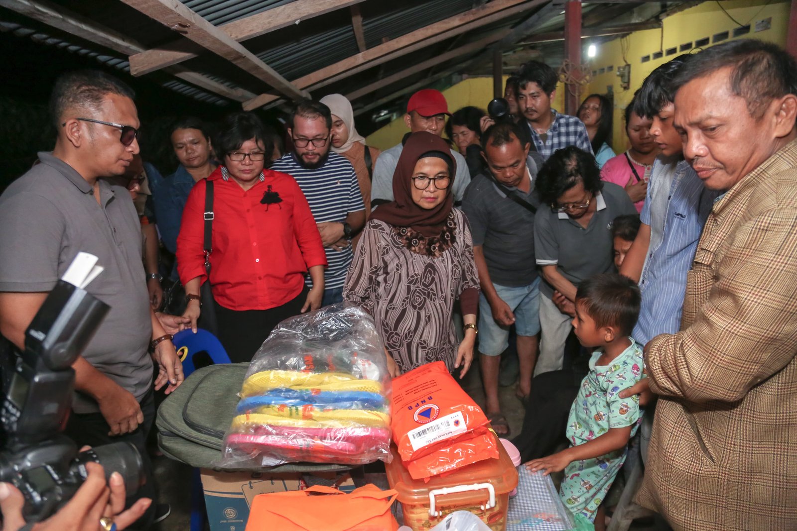 Wali Kota Pematangsiantar Melihat Kondisi Warga yang Tertimpa Musibah Kebakaran di Kelurahan Kahean 