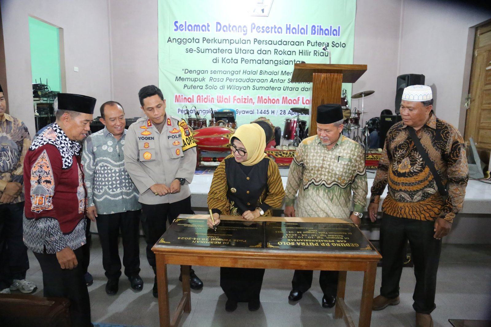 Wali Kota Resmikan Gedung Perkumpulan Persaudaraan Putra Solo Pematangsiantar