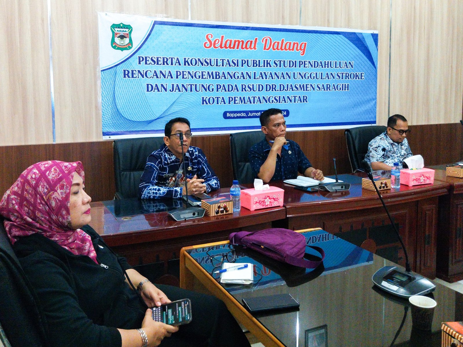 Pemko Pematangsiantar Dukung RSUD dr Djasamen Saragih Pusat Layanan Stroke dan Jantung