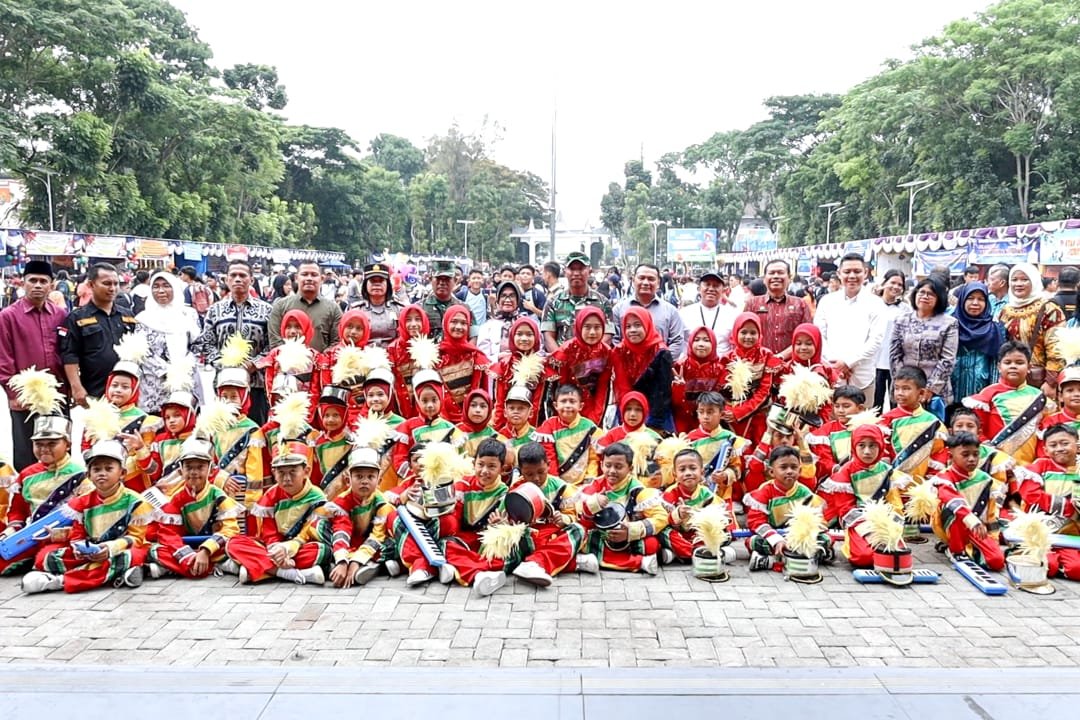 Wali Kota Pematangsiantar Hadir  di Acara Gelar Gebyar Hardiknas