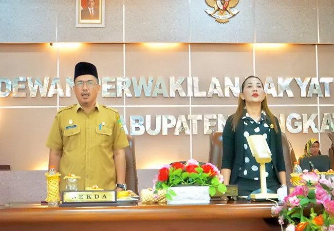 DPRD Langkat Gelar Rapat Paripurna Laporan Hasil Reses