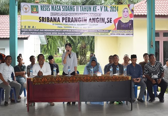 Ketua DPRD Langkat Jemput Aspirasi Warga Desa Turangi