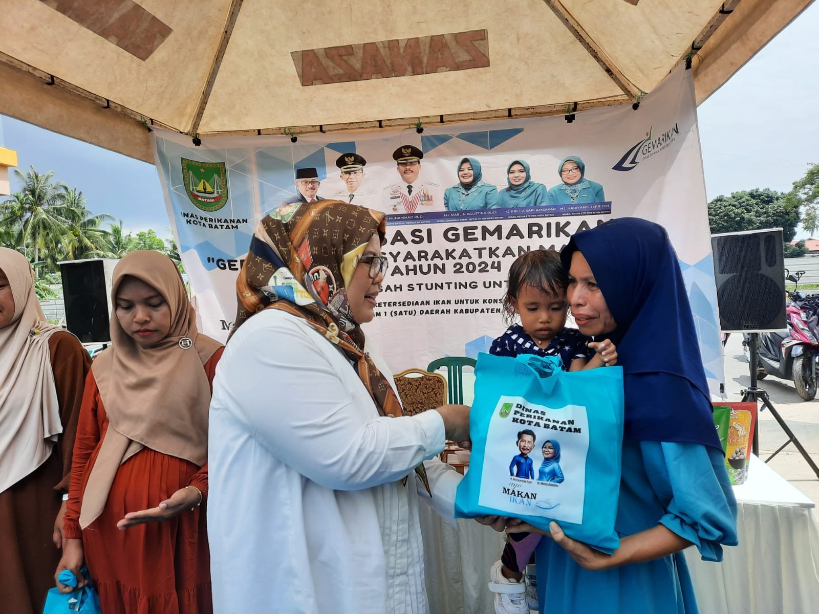 Marlin Agustina Gencarkan Gemarikan , Ingin Generasi Penerus Tumbuh Sehat dan Cerdas