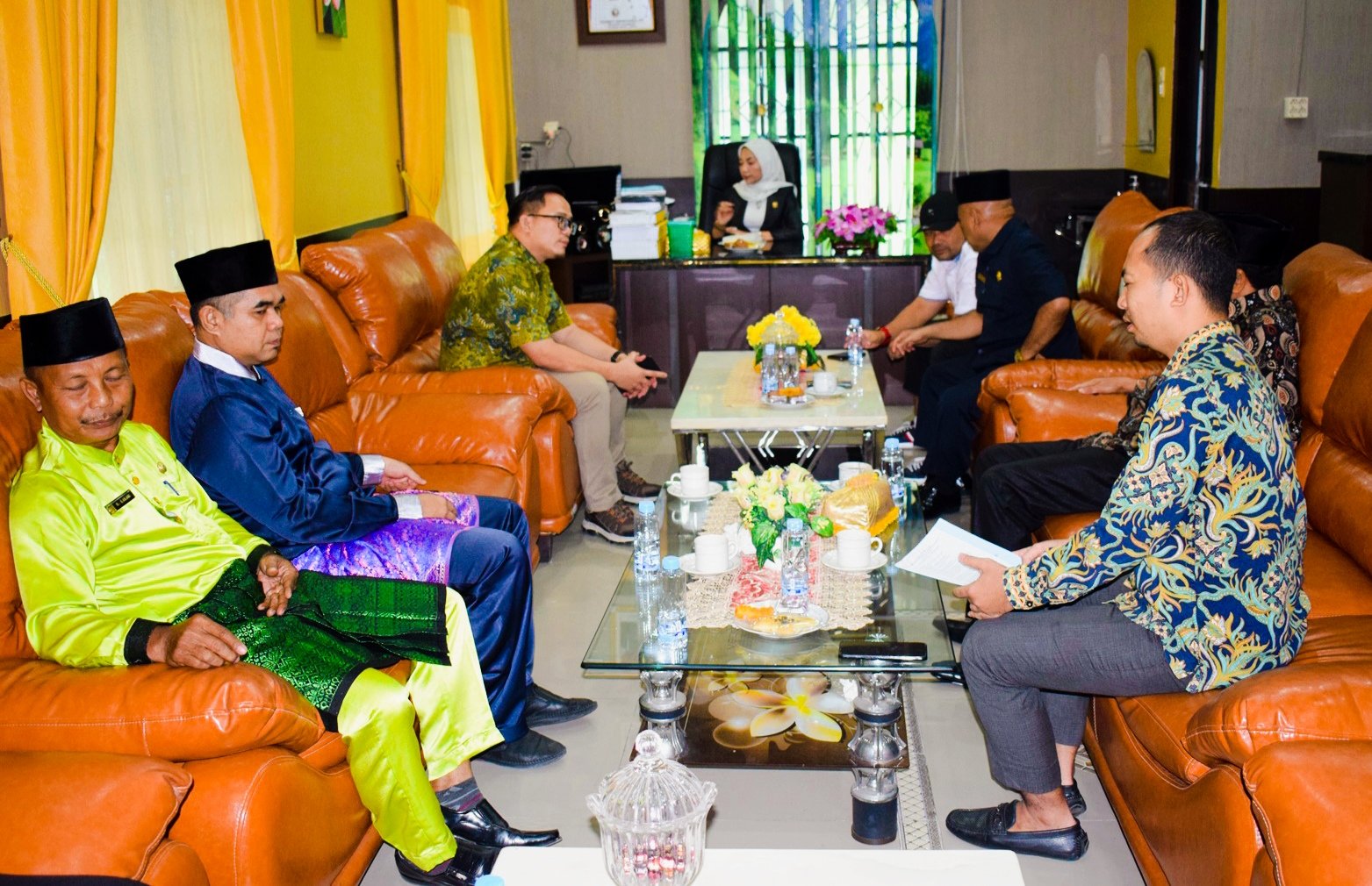 HKI akan Aspal Jalan Poros Desa Sumber Mulyo Kecamatan Wampu