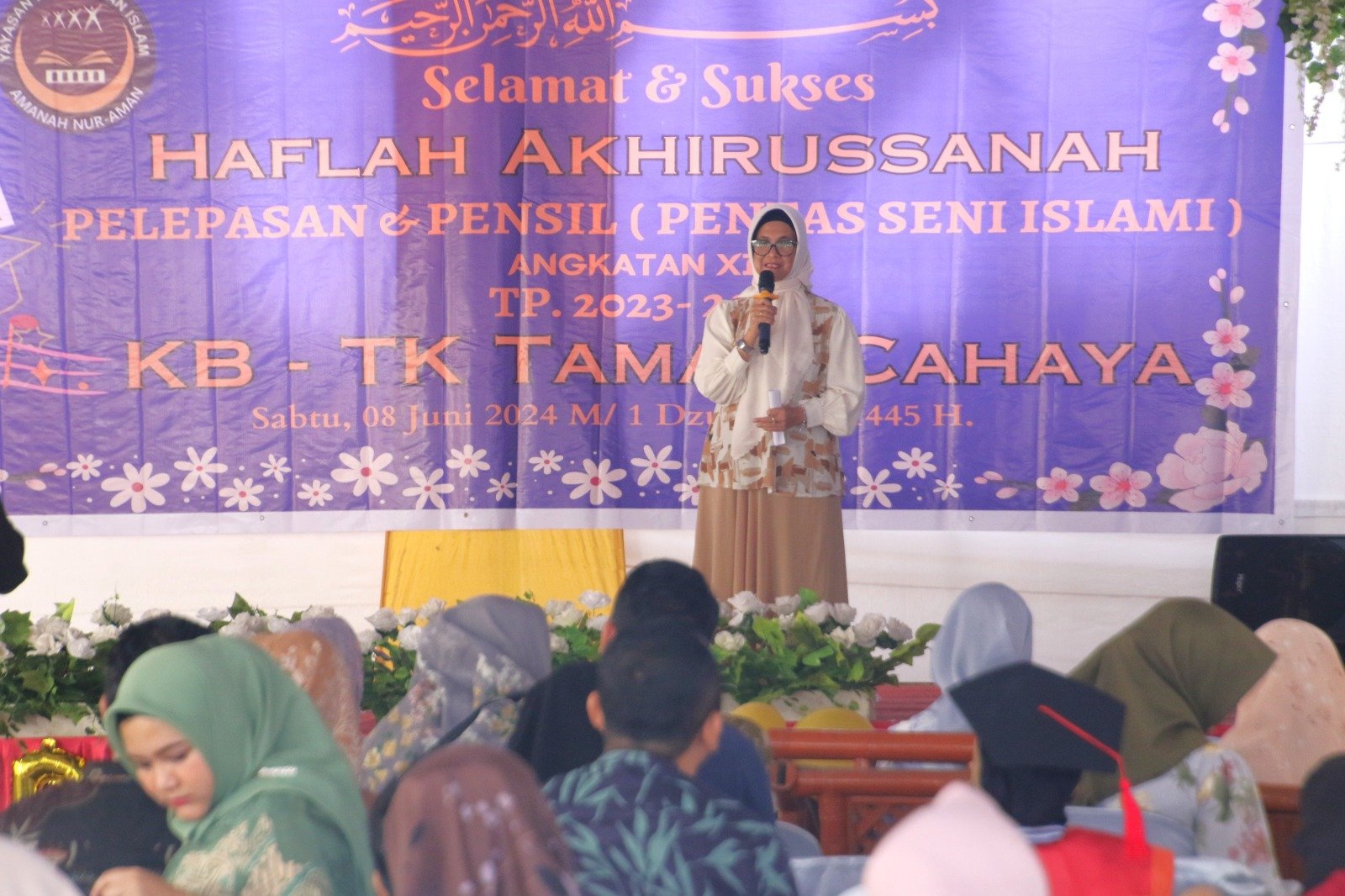 Susanti Apresiasi Edukasi Stunting Taman TK Taman Cahaya Pematangsiantar