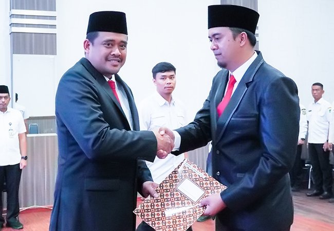 Lantik Dirut PUD Pembangunan, Ini Pesan Penting Wali Kota Medan