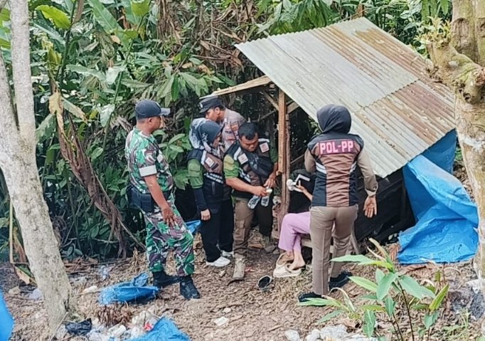 Bikin Resah, Satpol PP Sidimpuan Tertibkan Pondok Mesum di Bukit Simarsayang