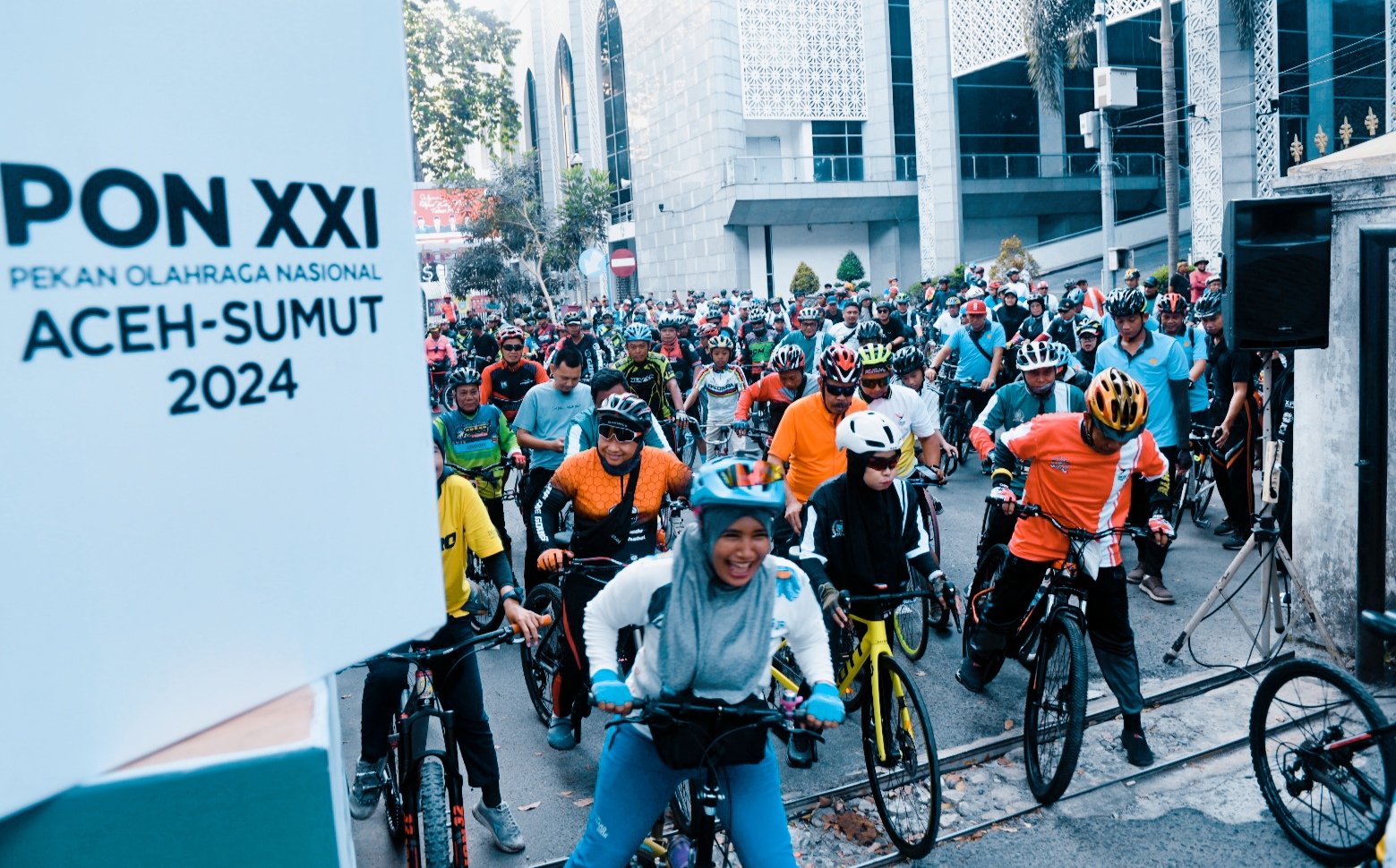 PB PON Sumut Gelar Funbike