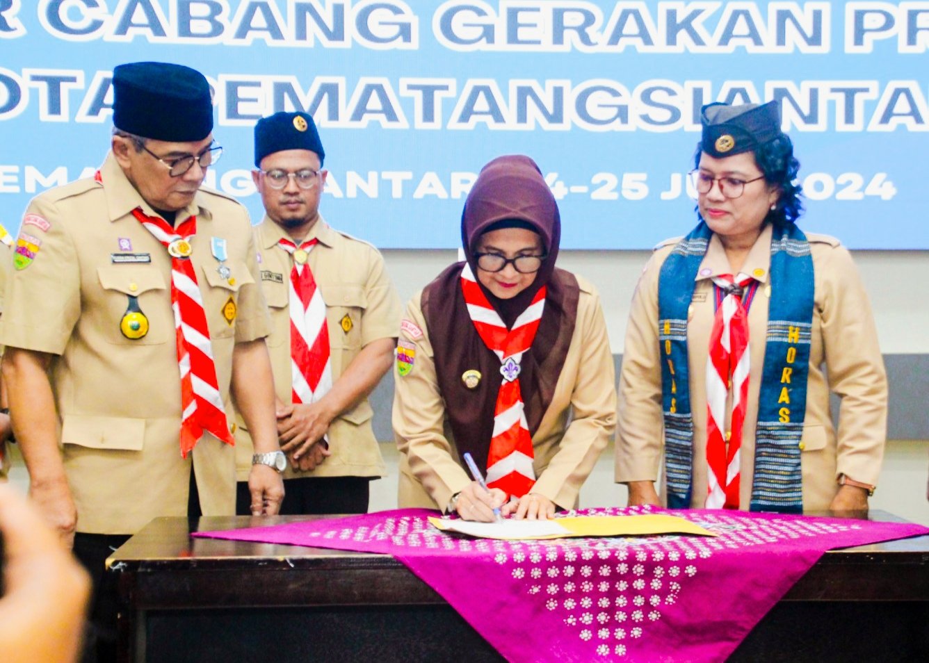 Wali Kota Pematangsiantar Hadiri Acara Gala Dinner Kwarcab Gerakan Pramuka