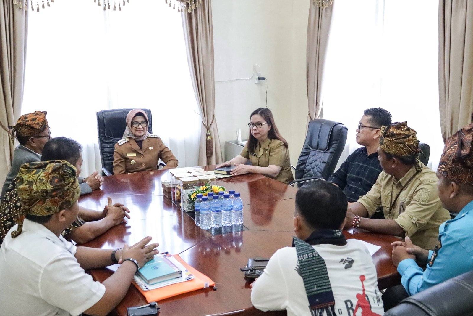 Wali Kota Pematangsiantar Terima Audensi Panitia  Pesparawi GKPS