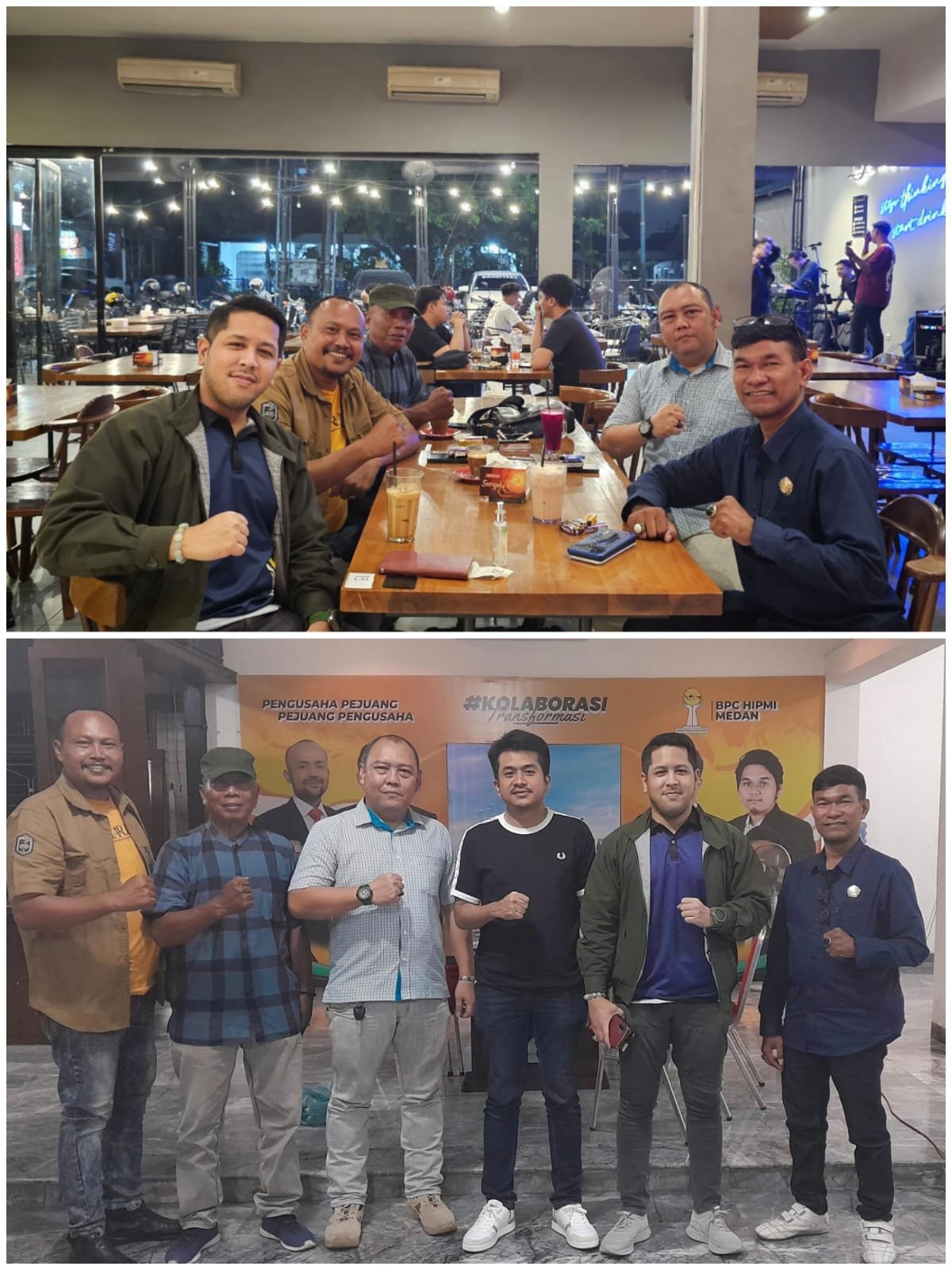 Berkunjung ke Medan, Hanif Ardiansyah Berikan Motivasi dan Support DPW FBN RI Sumut