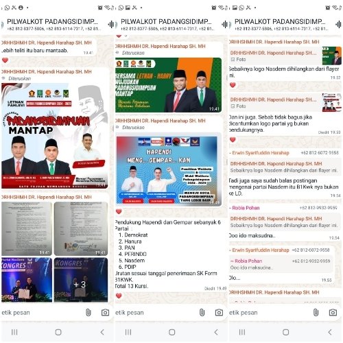 Klaim Nasdem, Bacawalkot Sidimpuan Hapendi 'Protes' Letnan