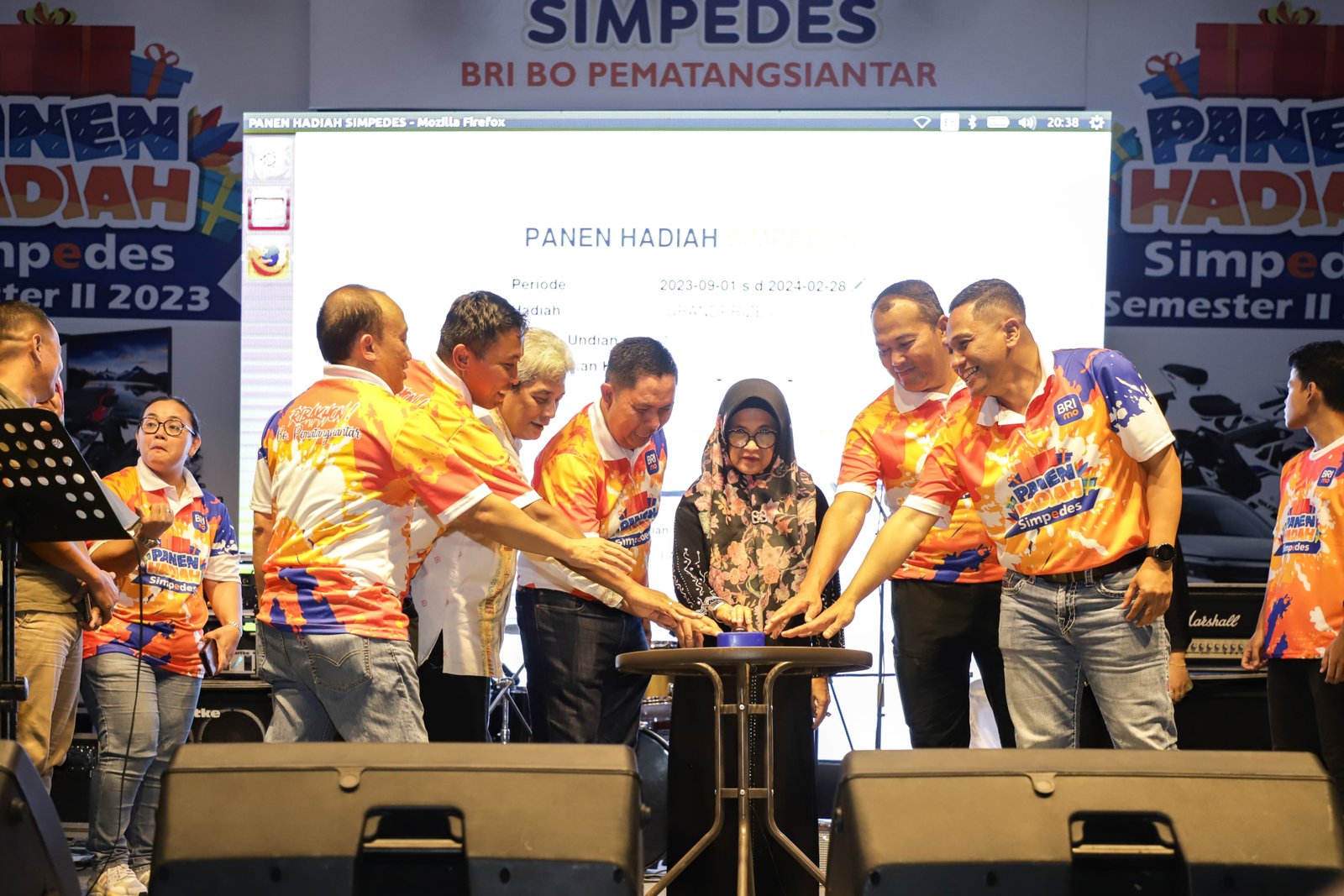 Panen Hadiah Simpedes BRI Semester II Tahun 2023 dan KPR Expo berlangsung di Pematangsiantar 