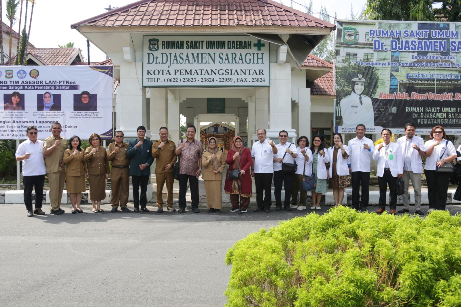 Wali Kota Pematangsiantar Terima Kunjungan Assessor LAM-PT Kesehatan  