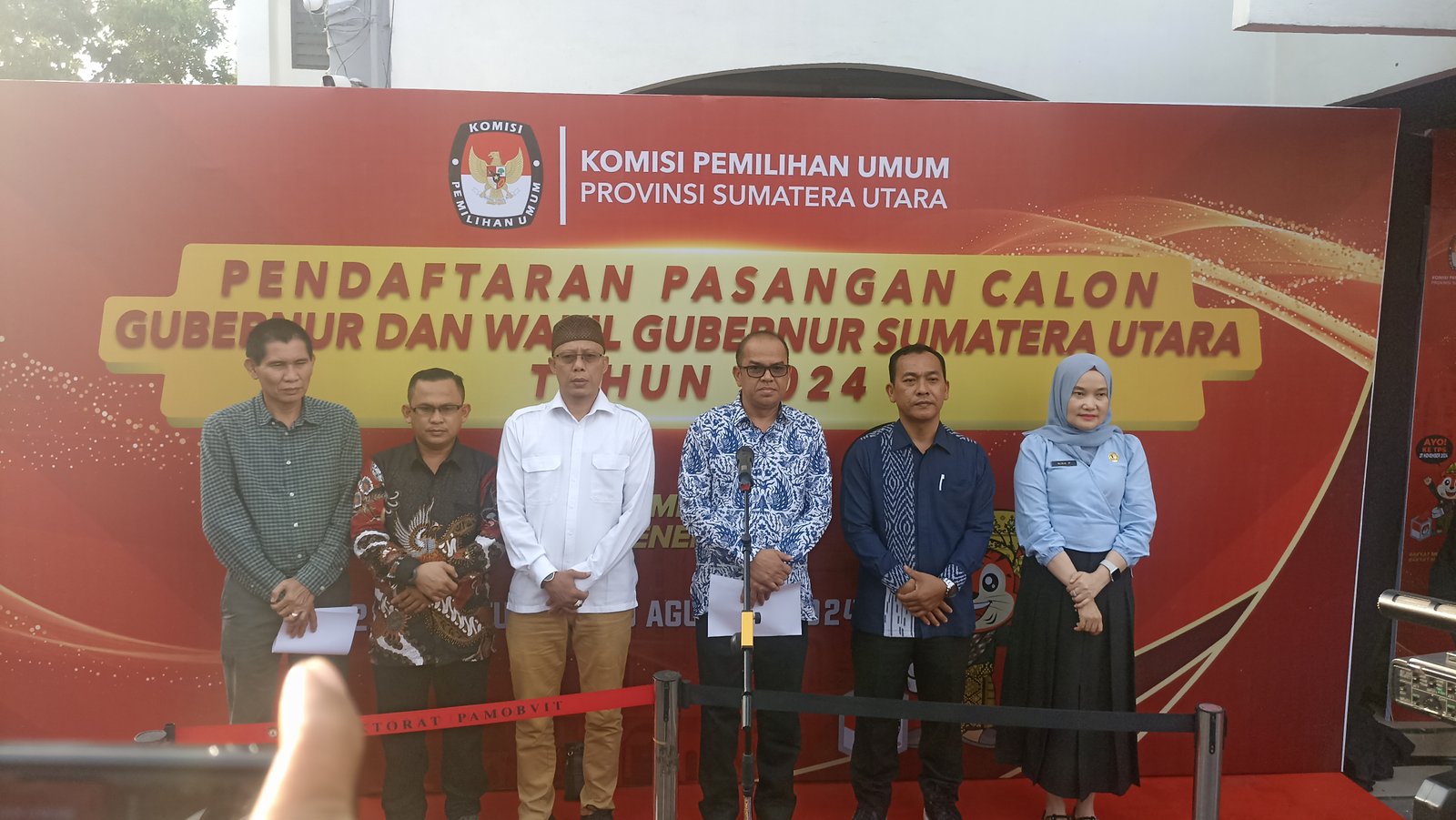 KPU Sumut Buka Tahapan Pendaftaran Calon Gubernur dan Wakil Gubernur Sumut