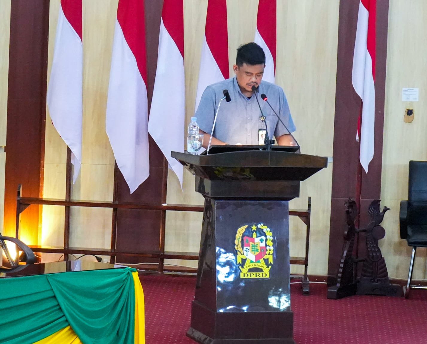 Plh Sekda Asahan Jadi Pembina Apel Di UPTD SMP Negeri I Kisaran