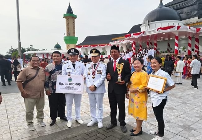 Desa Bosar Bayu Raih Penghargaan Terbaik ke -3 Lomba Kegiatan BUMDes