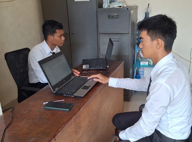 Ikuti Latihan Dasar, CPNS Lapas Sidimpuan Secara Virtual 