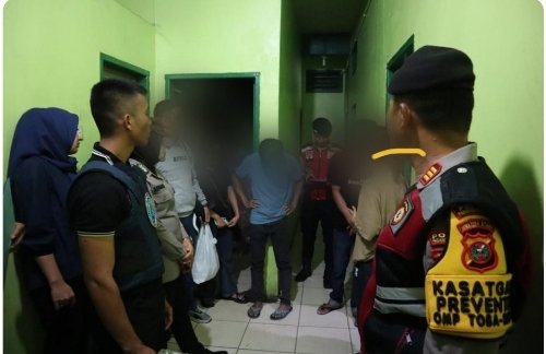 Astaga! Terjaring Razia, 3 Orang Positif Narkotika Dari 16 Pasang Sejoli