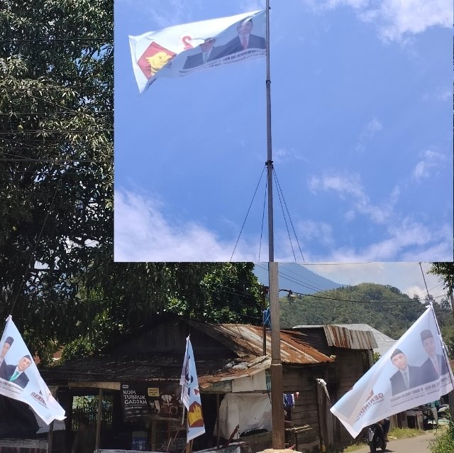 Bendera Partai di Tiang Bendera Batunadua, Bukti Hilangnya Moralitas TS