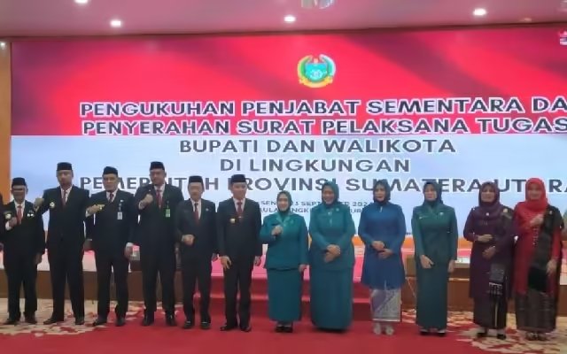 Rasyid Assaf Dongoran Resmi Jabat Plt Bupati Tapsel