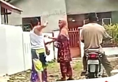 Viral! Kades Simirik Kota Sidimpuan Kepergok Istri Sah di Tempat Selingkuhan
