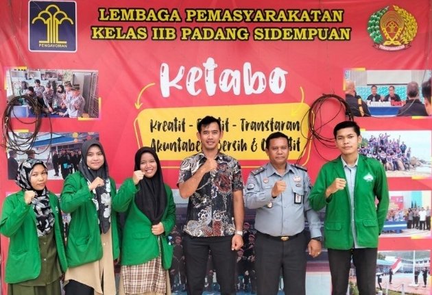 Wujudkan Narapidana Sadar Hukum, Lapas Sidimpuan Apresiasi Kunjungan Advokat