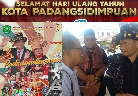 HUT Kota Sidimpuan Ke- 23, PJ Walikota Berterimakasih Ke Para Pemimpin Terdahulu