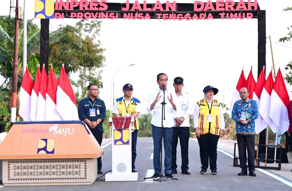 27 Ruas Jalan di Provinsi NTT Diresmikan