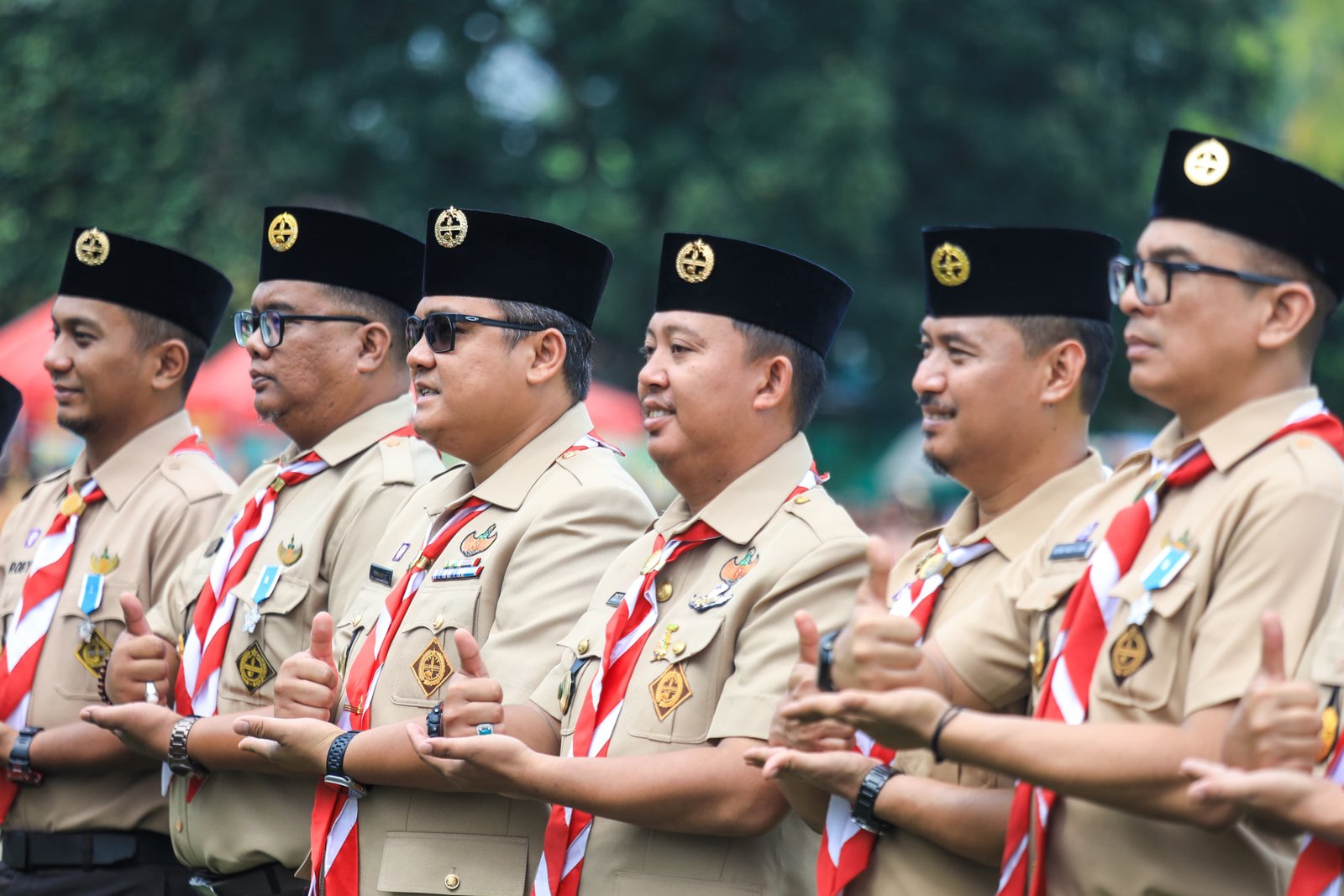 Gerakan Pramuka Kwarcab Kota Medan Pecahkan Rekor MURI Dunia