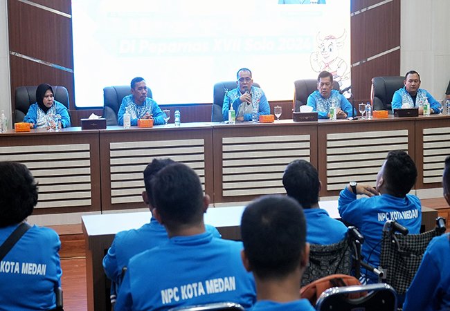 Plt Wali Kota Medan Janjikan Bekerja di Pemko Bagi Atlet NPC Berprestasi