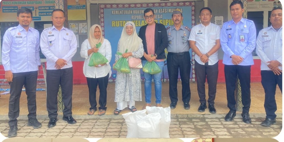Dukung Program Menteri Imipas, Rutan Sipirok Gelar Baksos ke Masyakarat dan WBP