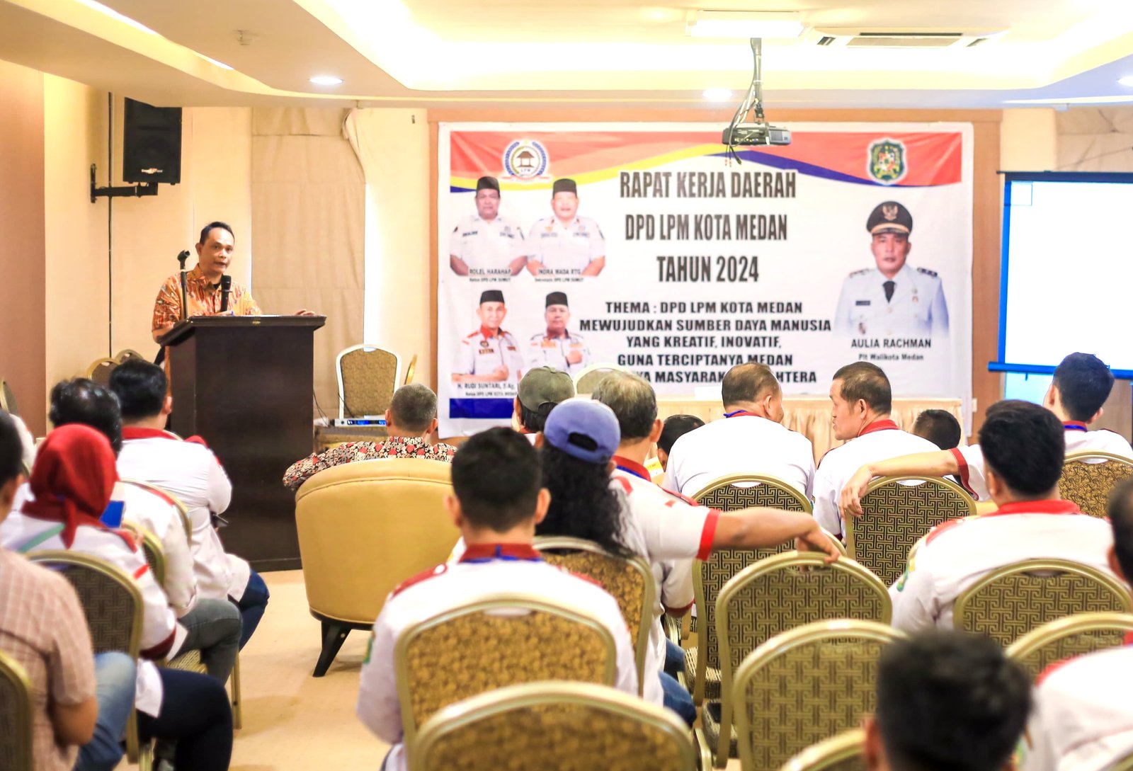 Rakerda LPM Kota Medan, Pemko Minta Tingkatkan Partisipasi Masyarakat