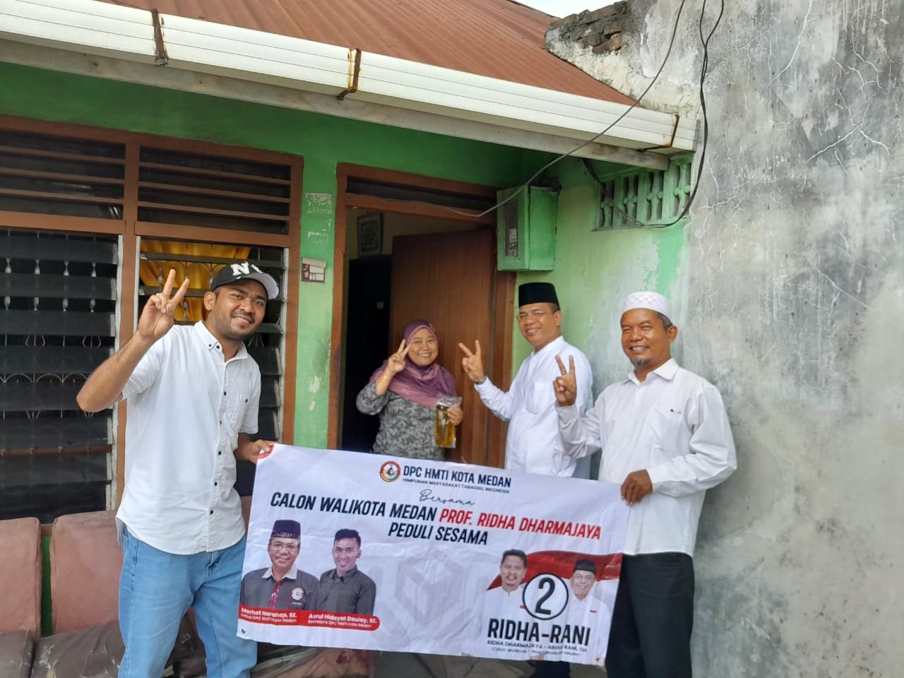 HMTI Medan Bersama Calon Wali Kota Prof Ridha Gelar 