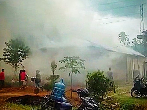 Kebakaran di Huta Limbong Hanguskan Satu Rumah, Tidak Ada Korban Jiwa