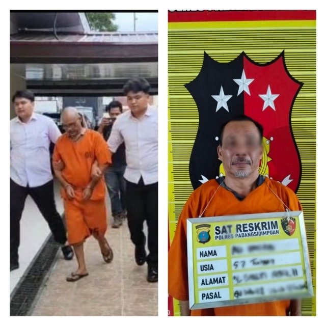 Sempat Buron, Oknum ASN Tapsel Cabuli Anak Hingga Hamil Akhirnya Serahkan Diri