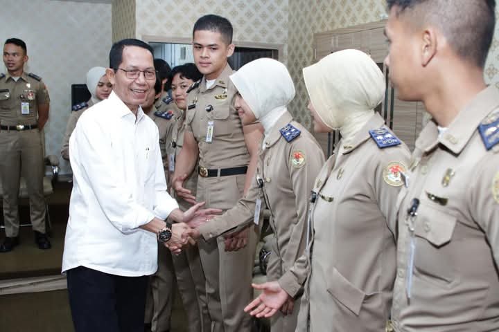 Ketua DPRD Batam Sambut Kunjungan Puluhan Siswa SMAIT Ulil Albab
