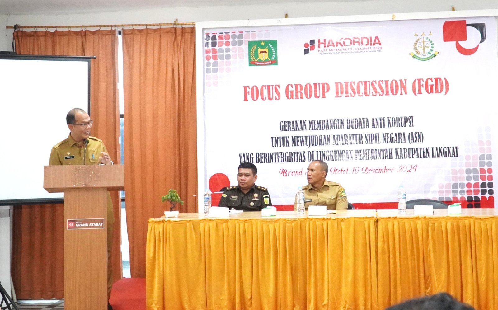 Pj Bupati Langkat Dorong Budaya Anti-Korupsi