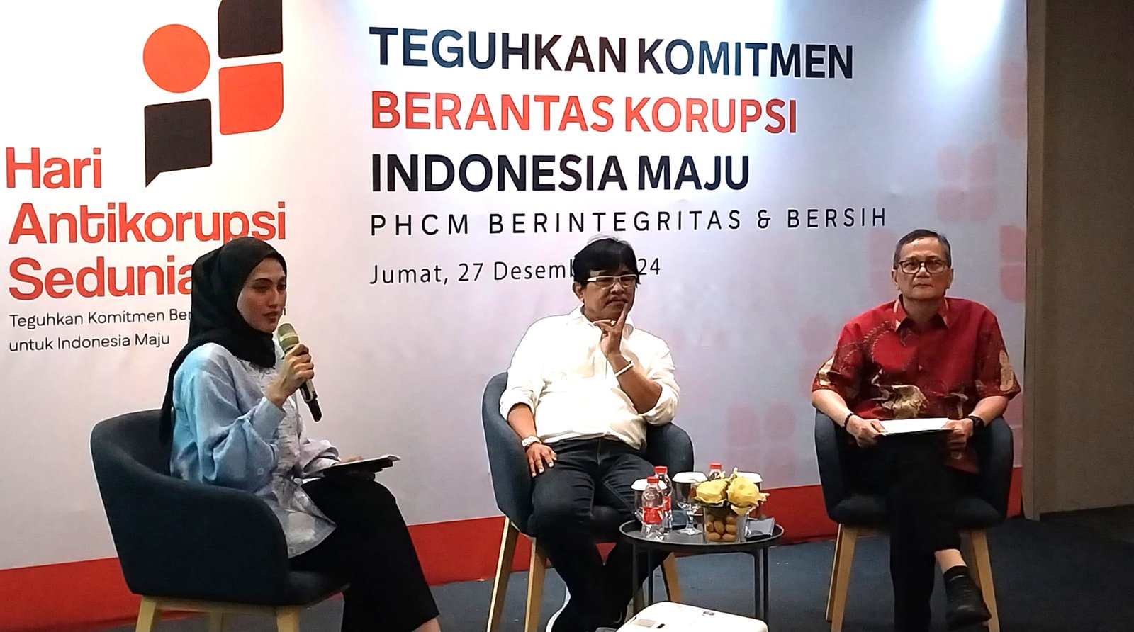 Diskusi Anti Korupsi, PHCM Undang Stakeholder dan Mitra Bisnis